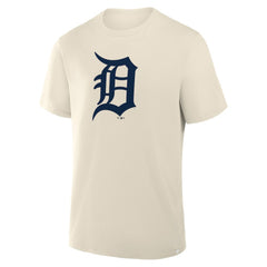 Cream Detroit Tigers Fanatics Primary Logo Legacy T-Shirt