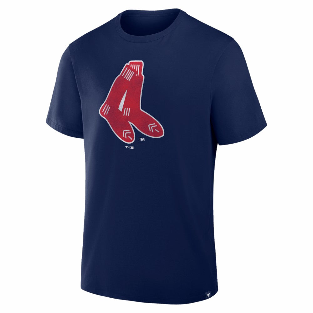 Navy Boston Red Sox Fanatics Vintage Logo Legacy T-Shirt
