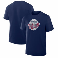 Navy Minnesota Twins Fanatics Vintage Logo Legacy T-Shirt