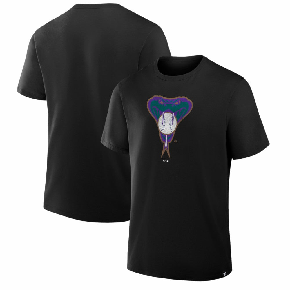 Black Arizona Diamondbacks Fanatics Vintage Logo Legacy T-Shirt