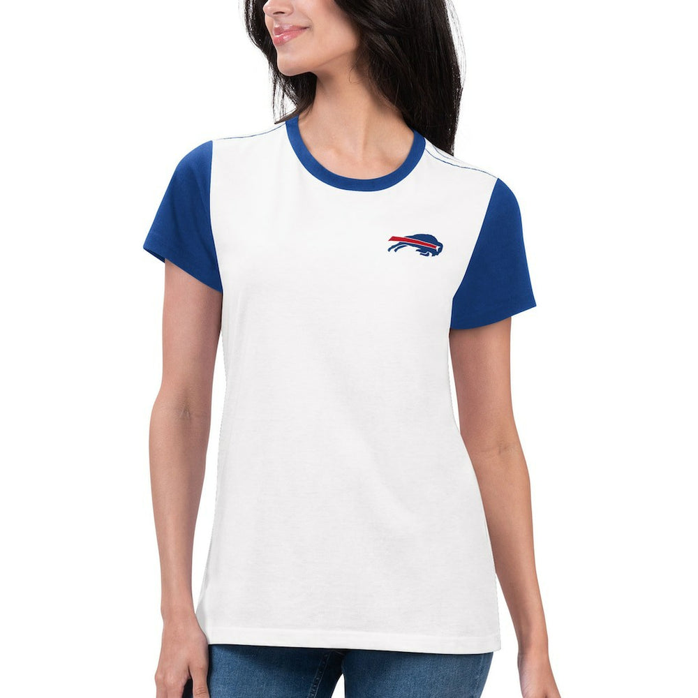 G-III 4Her by Carl Banks Women's Fashion Illustration T-Shirt - Buffalo Bills T-shirts