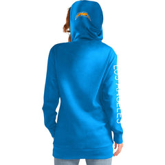 G-III 4Her by Carl Banks Women's Extra Inning Pullover Hoodie - Los Angeles Chargers Hoodies