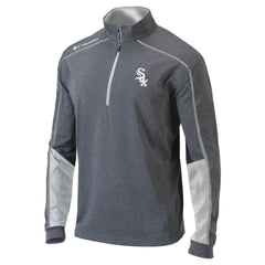 Charcoal/White Chicago White Sox Columbia Omni-Wick Shotgun 2.0 Quarter-Zip Pullover Top