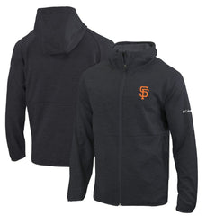 Black San Francisco Giants Columbia Omni-Wick It's Time Full-Zip Jacket