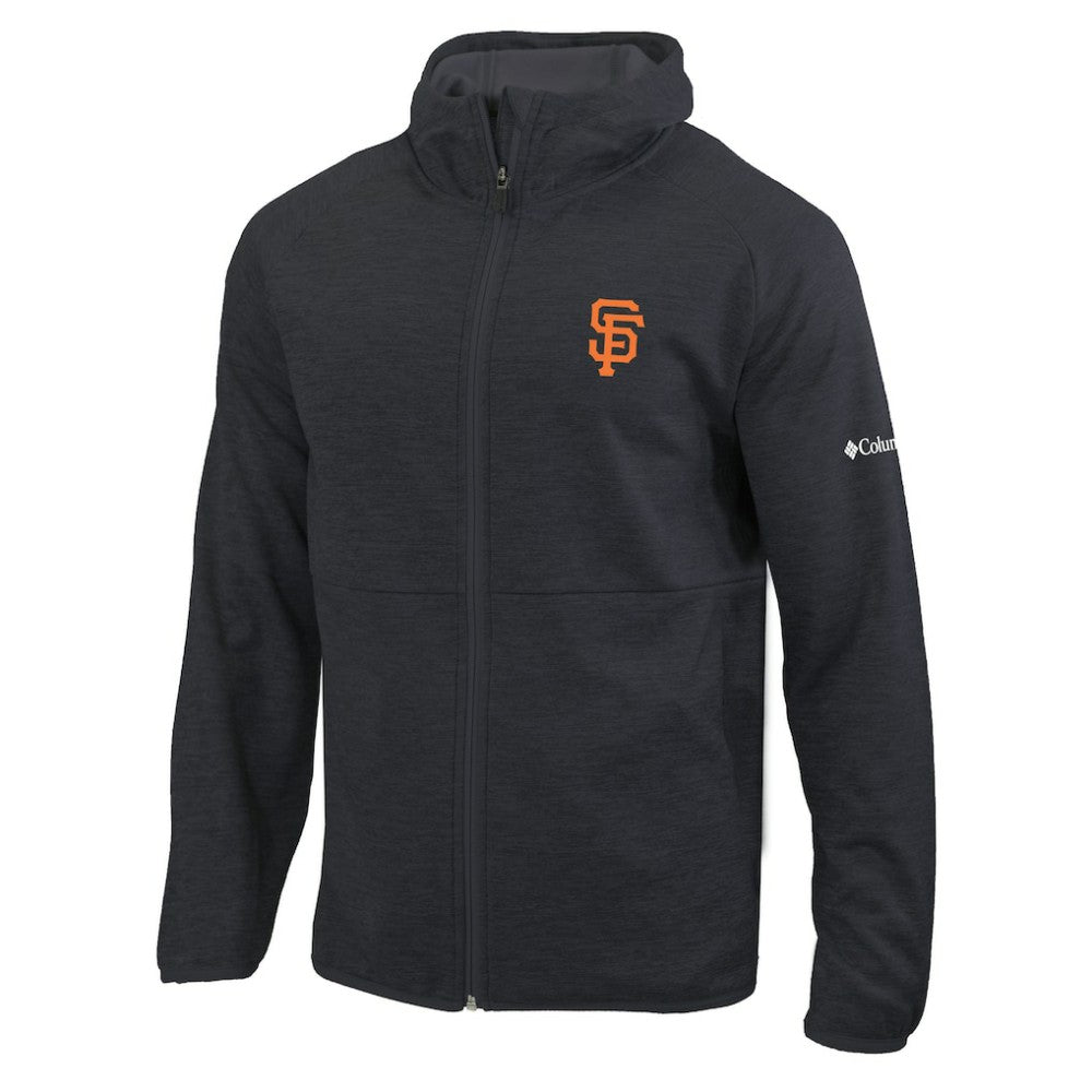 Black San Francisco Giants Columbia Omni-Wick It's Time Full-Zip Jacket