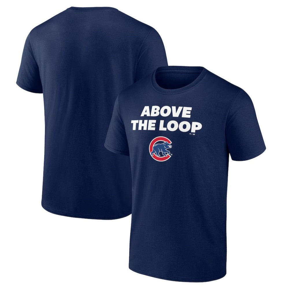 Navy Chicago Cubs Hometown Collection The Loop T-Shirt