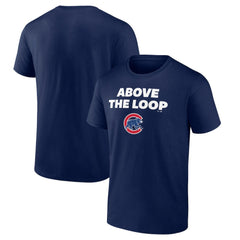 Navy Chicago Cubs Hometown Collection The Loop T-Shirt