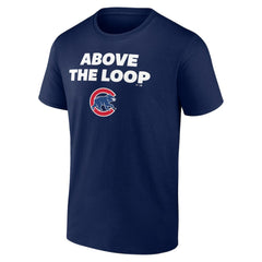 Navy Chicago Cubs Hometown Collection The Loop T-Shirt