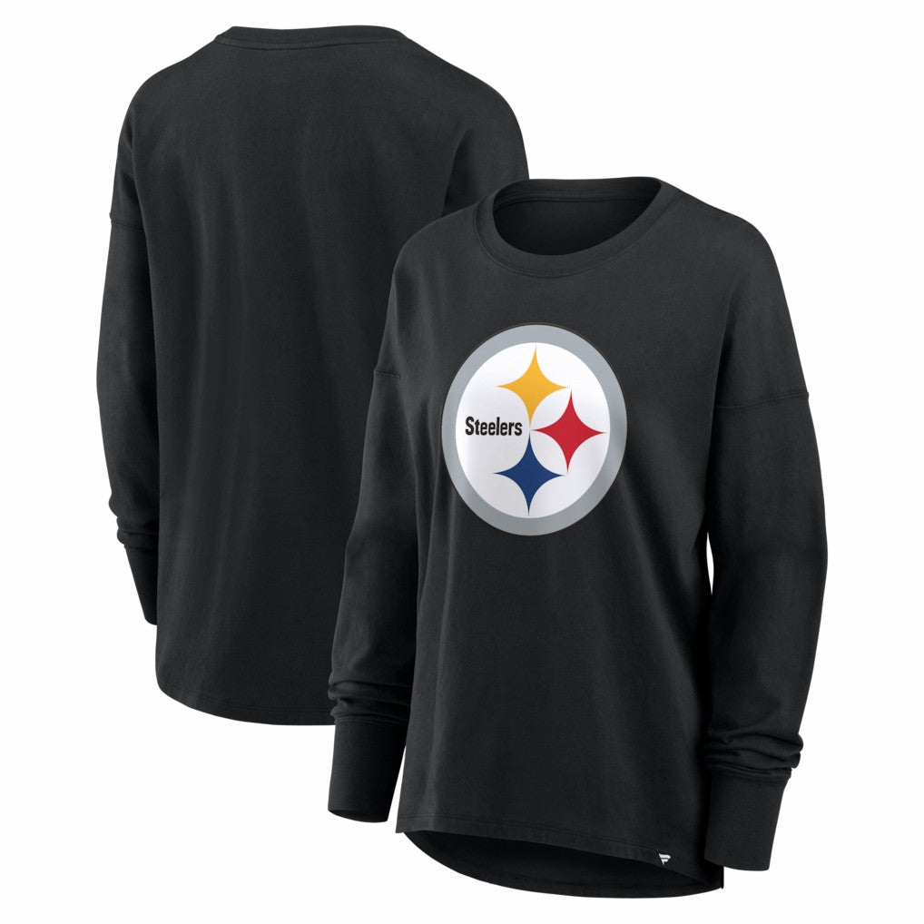 Women's Essential Long Sleeve T-Shirt - Pittsburgh Steelers T-shirts