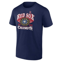 Navy Boston Red Sox 2004 World Series Champions T-Shirt