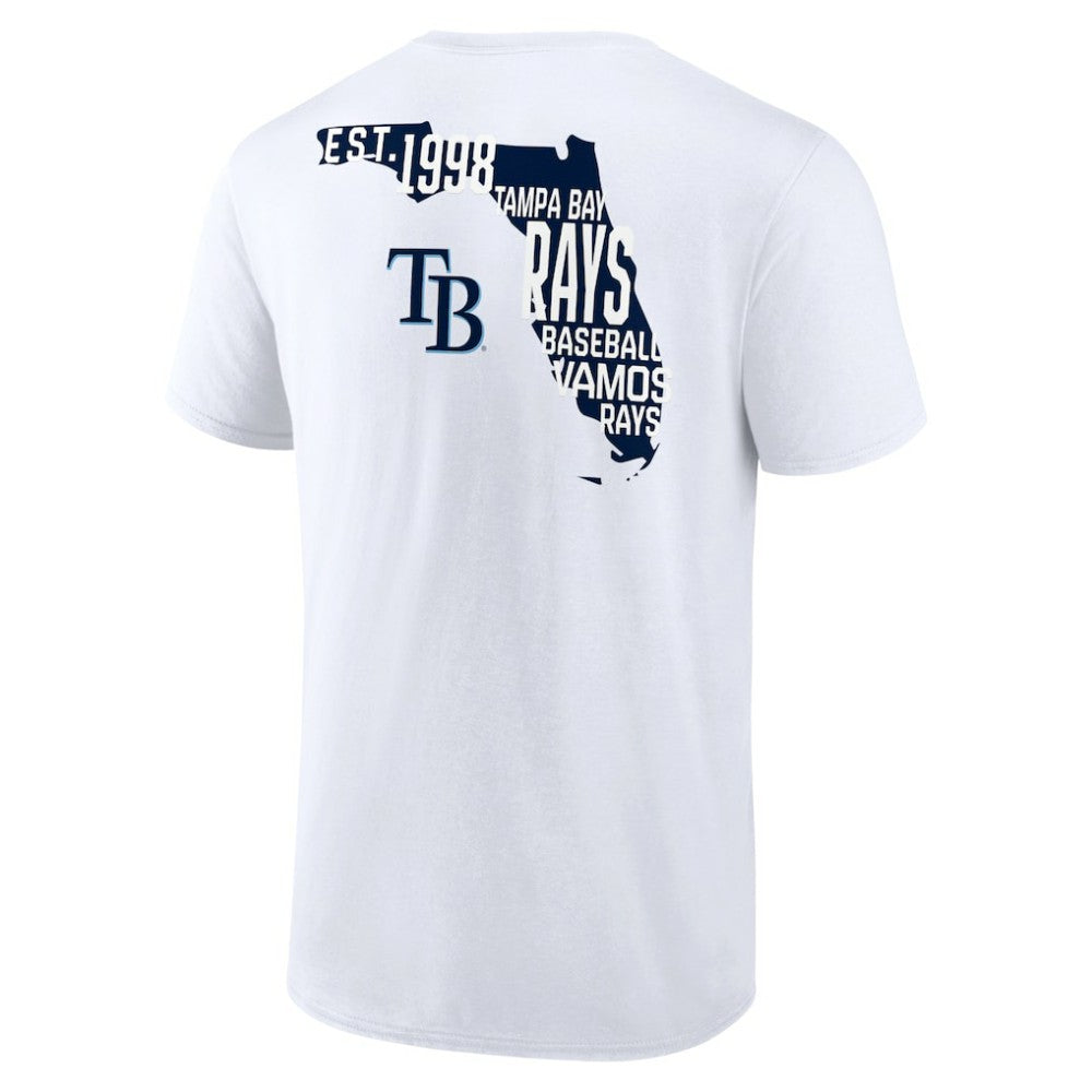 White Tampa Bay Rays Hot Shot T-Shirt