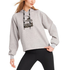 DKNY Sport Women's Debbie Dolman Raglan Pullover Hoodie - Cleveland Browns Hoodies