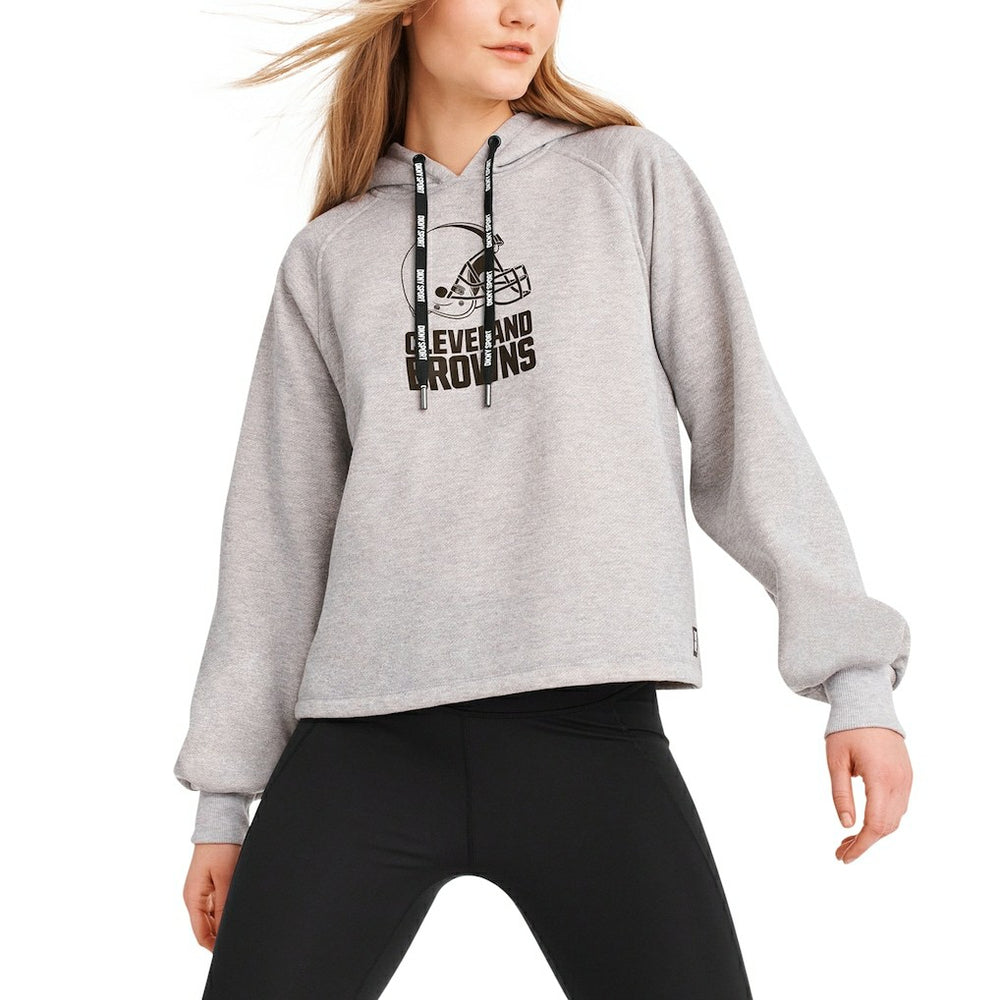 DKNY Sport Women's Debbie Dolman Raglan Pullover Hoodie - Cleveland Browns Hoodies