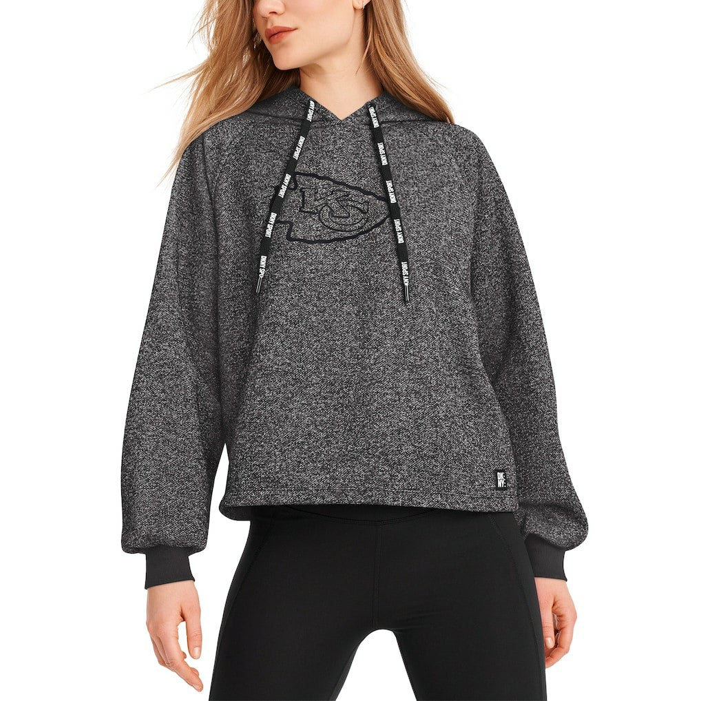 DKNY Sport Women's Debbie Dolman Raglan Pullover Hoodie - Kansas City Chiefs Hoodies