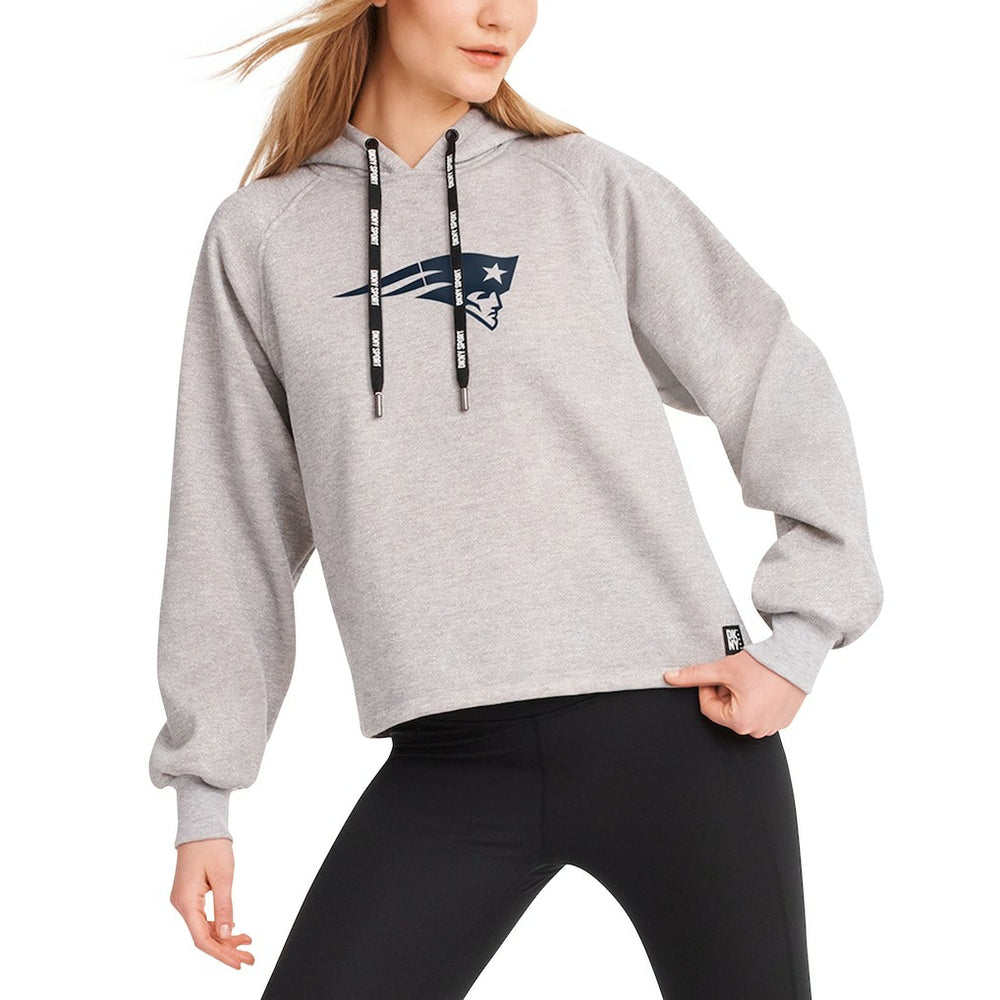 DKNY Sport Women's Debbie Dolman Raglan Pullover Hoodie - New England Patriots Hoodies