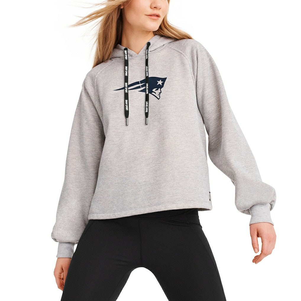 DKNY Sport Women's Debbie Dolman Raglan Pullover Hoodie - New England Patriots Hoodies