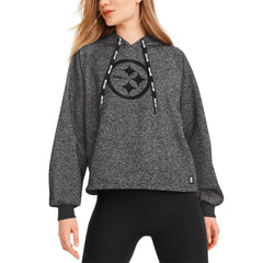 DKNY Sport Women's Debbie Dolman Raglan Pullover Hoodie - Pittsburgh Steelers Hoodies