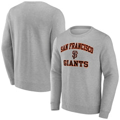 Heather Gray San Francisco Giants Heart & Soul Pullover Sweatshirt