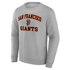 Heather Gray San Francisco Giants Heart & Soul Pullover Sweatshirt