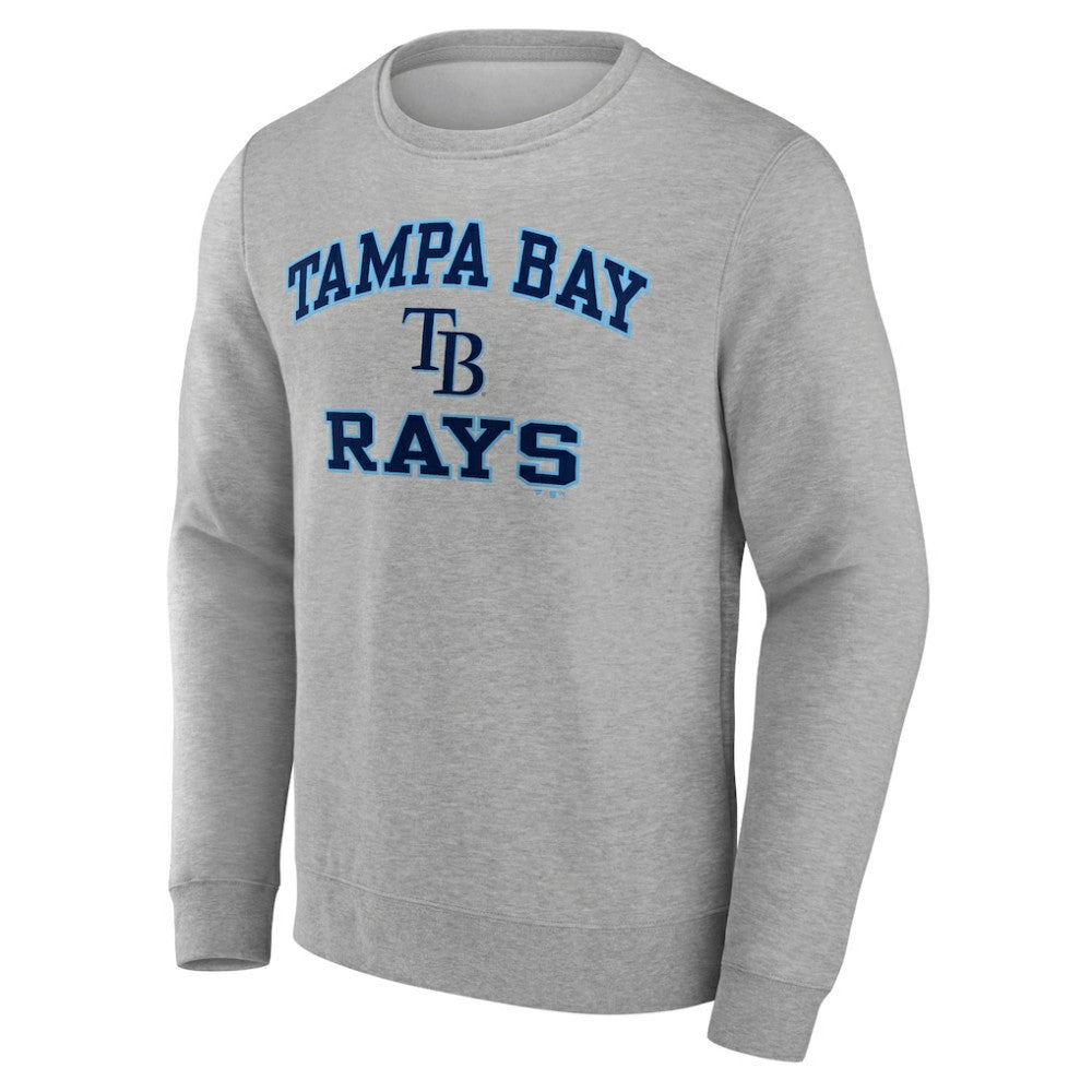 Heather Gray Tampa Bay Rays Heart & Soul Pullover Sweatshirt
