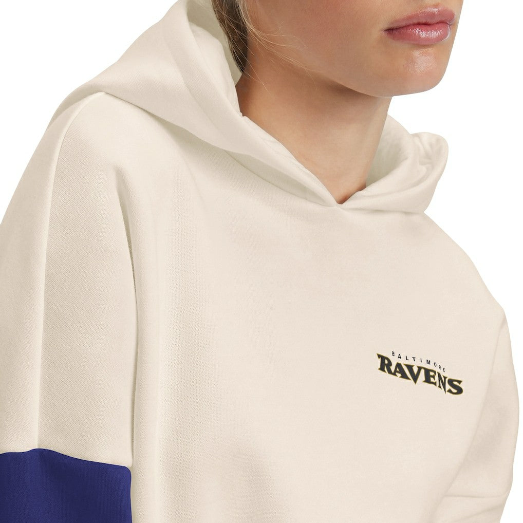Tommy Hilfiger Women's Harriet Pullover Hoodie - Baltimore Ravens Hoodies