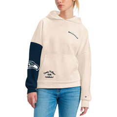 Tommy Hilfiger Women's Harriet Pullover Hoodie - Seattle Seahawks Hoodies