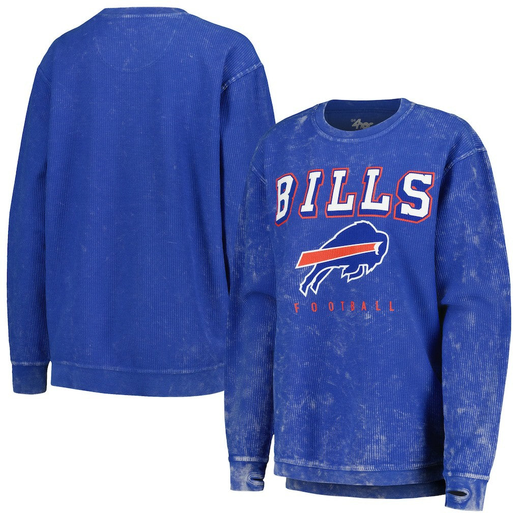 G-III 4Her by Carl Banks Women's Comfy Cord Pullover Sweatshirt - Buffalo Bills Pullover