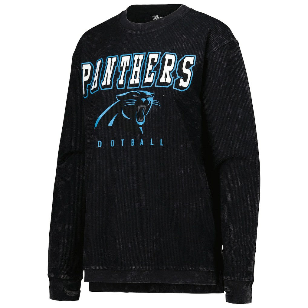 G-III 4Her by Carl Banks Women's Comfy Cord Pullover Sweatshirt - Carolina Panthers Pullover