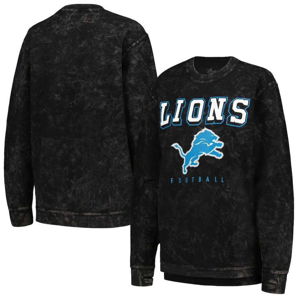 G-III 4Her by Carl Banks Women's Comfy Cord Pullover Sweatshirt - Detroit Lions Pullover