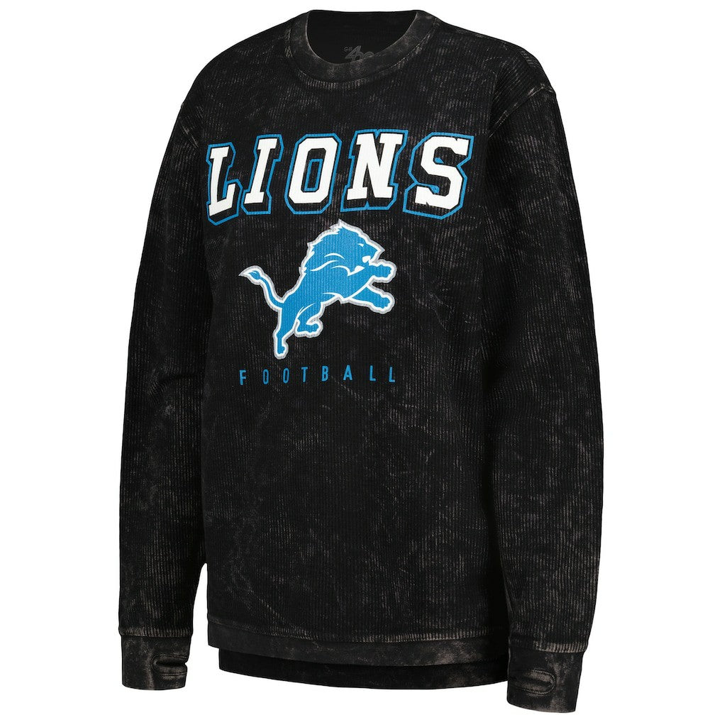G-III 4Her by Carl Banks Women's Comfy Cord Pullover Sweatshirt - Detroit Lions Pullover