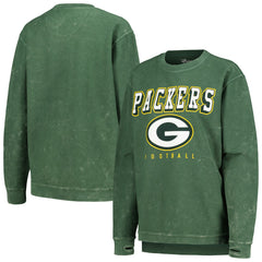 G-III 4Her by Carl Banks Women's Comfy Cord Pullover Sweatshirt - Green Bay Packers Pullover