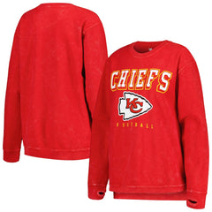 G-III 4Her by Carl Banks Women's Comfy Cord Pullover Sweatshirt - Kansas City Chiefs Pullover