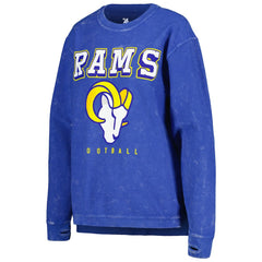 G-III 4Her by Carl Banks Women's Comfy Cord Pullover Sweatshirt - Los Angeles Rams Pullover