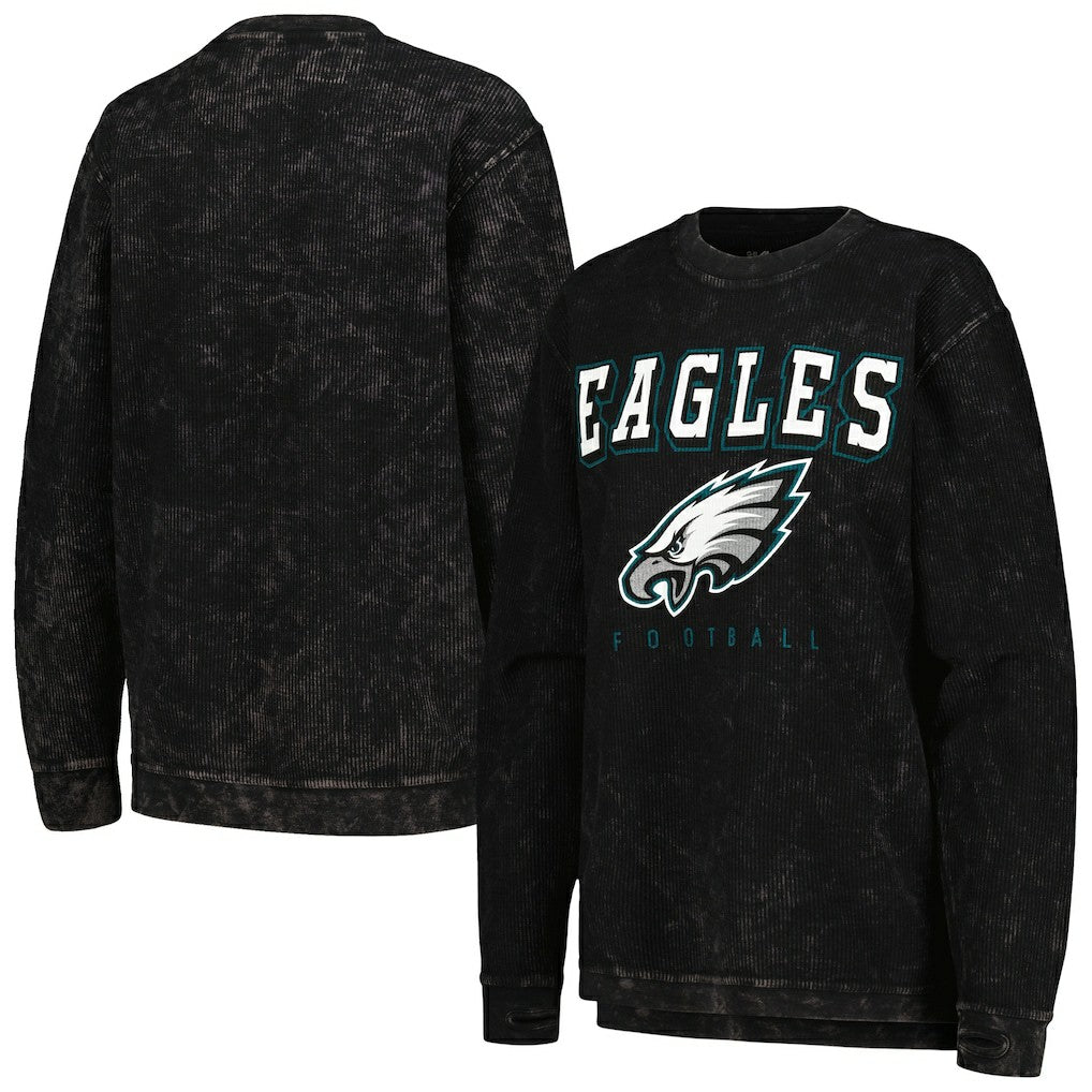 G-III 4Her by Carl Banks Women's Comfy Cord Pullover Sweatshirt - Philadelphia Eagles Pullover