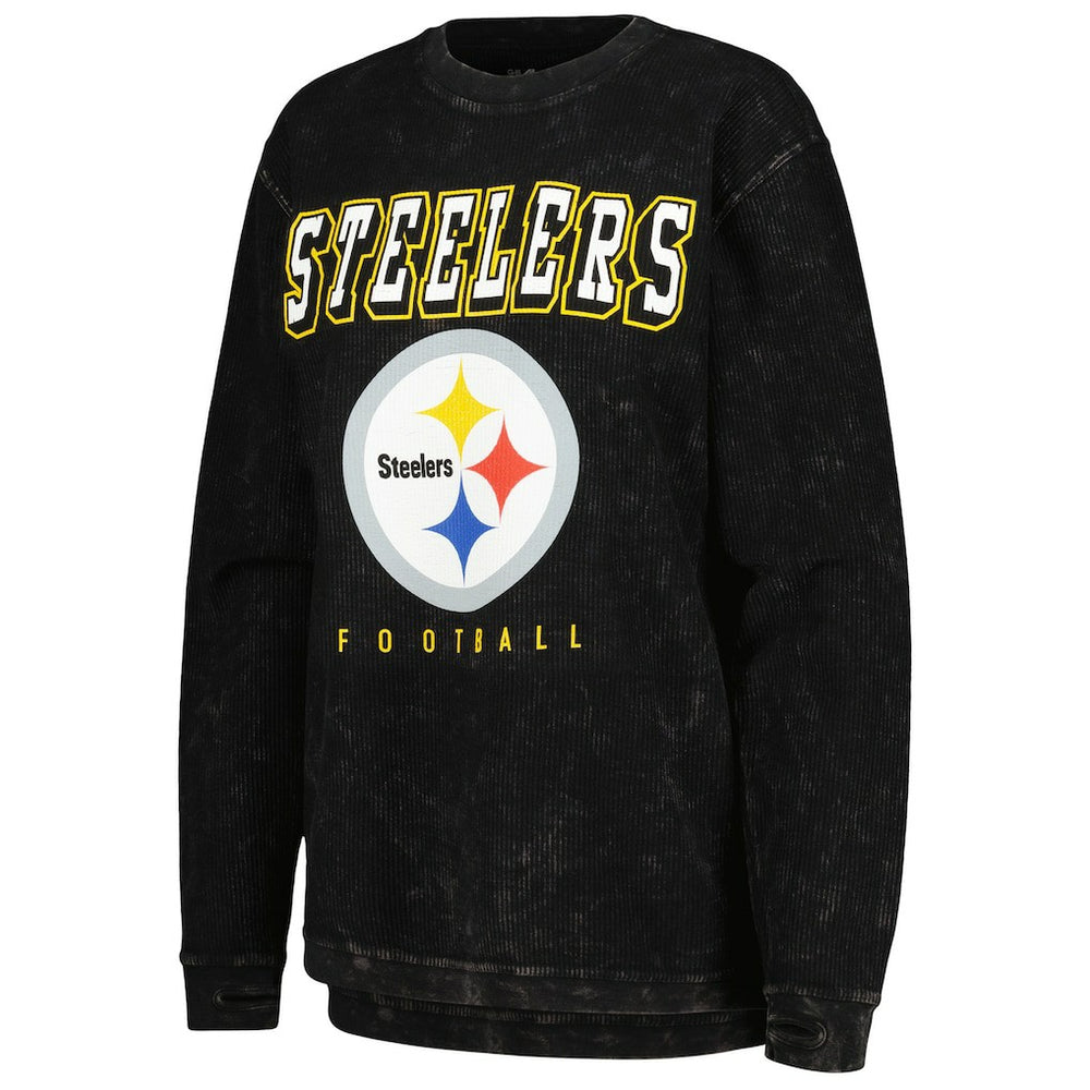G-III 4Her by Carl Banks Women's Comfy Cord Pullover Sweatshirt - Pittsburgh Steelers Pullover