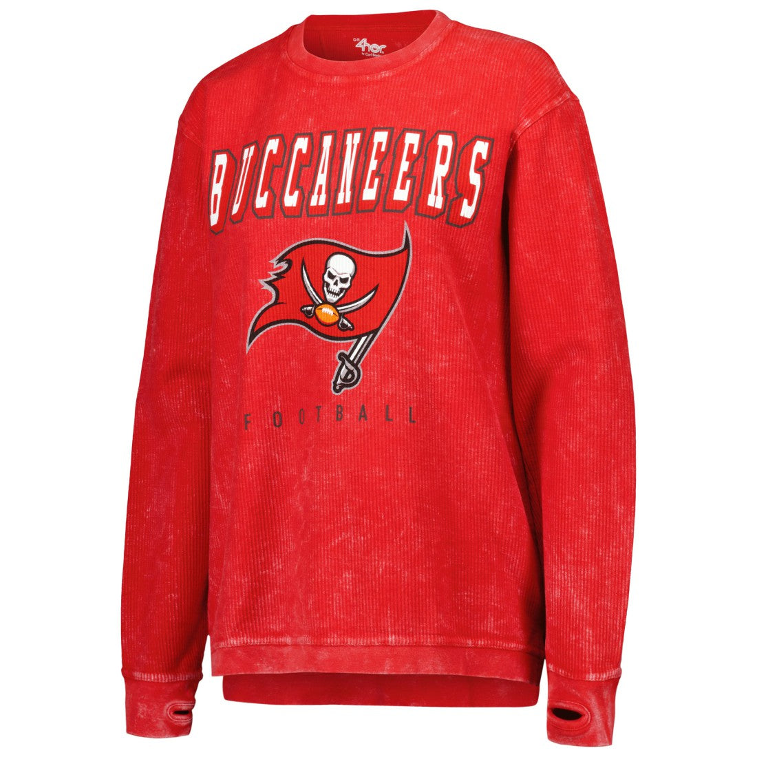G-III 4Her by Carl Banks Women's Comfy Cord Pullover Sweatshirt - Tampa Bay Buccaneers Pullover