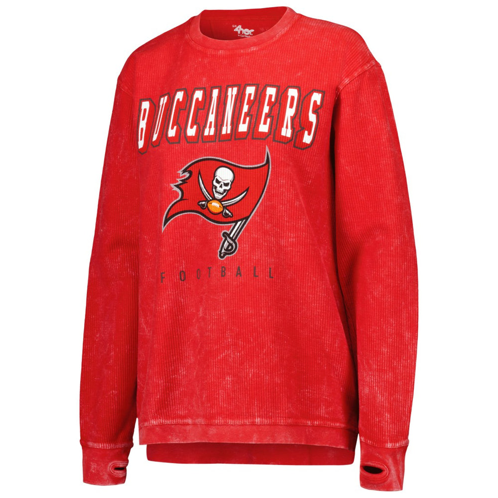 G-III 4Her by Carl Banks Women's Comfy Cord Pullover Sweatshirt - Tampa Bay Buccaneers Pullover