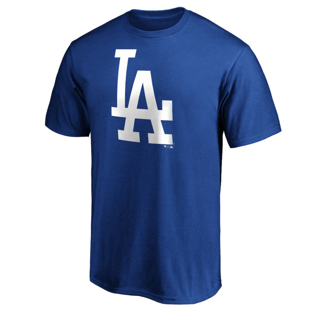 Royal Clayton Kershaw Los Angeles Dodgers Playmaker Name & Number T-Shirt
