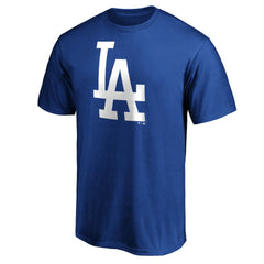 Royal Clayton Kershaw Los Angeles Dodgers Playmaker Name & Number T-Shirt