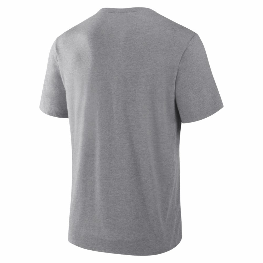 Heather Gray Washington Nationals Fanatics Play Tribute Tri-Blend T-Shirt