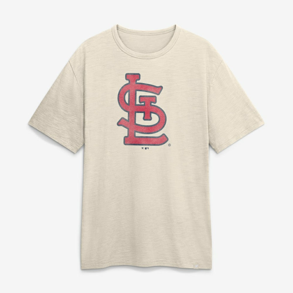 Cream St. Louis Cardinals Fanatics Stadium Slub T-Shirt