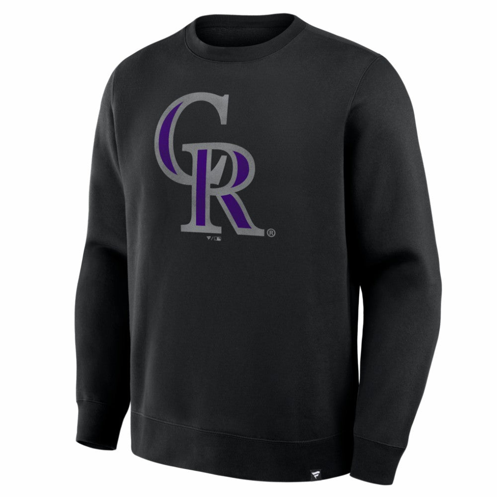 Black Colorado Rockies Fanatics Legacy Sweatshirt