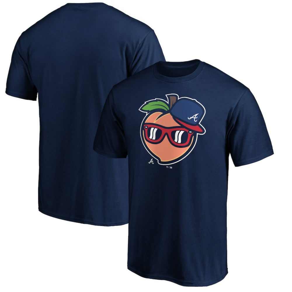Navy Atlanta Braves Team Adrenaline T-Shirt