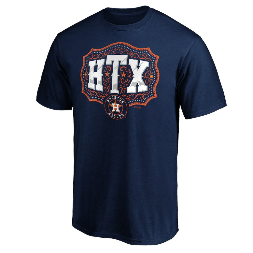 Navy Houston Astros Team Adrenaline T-Shirt