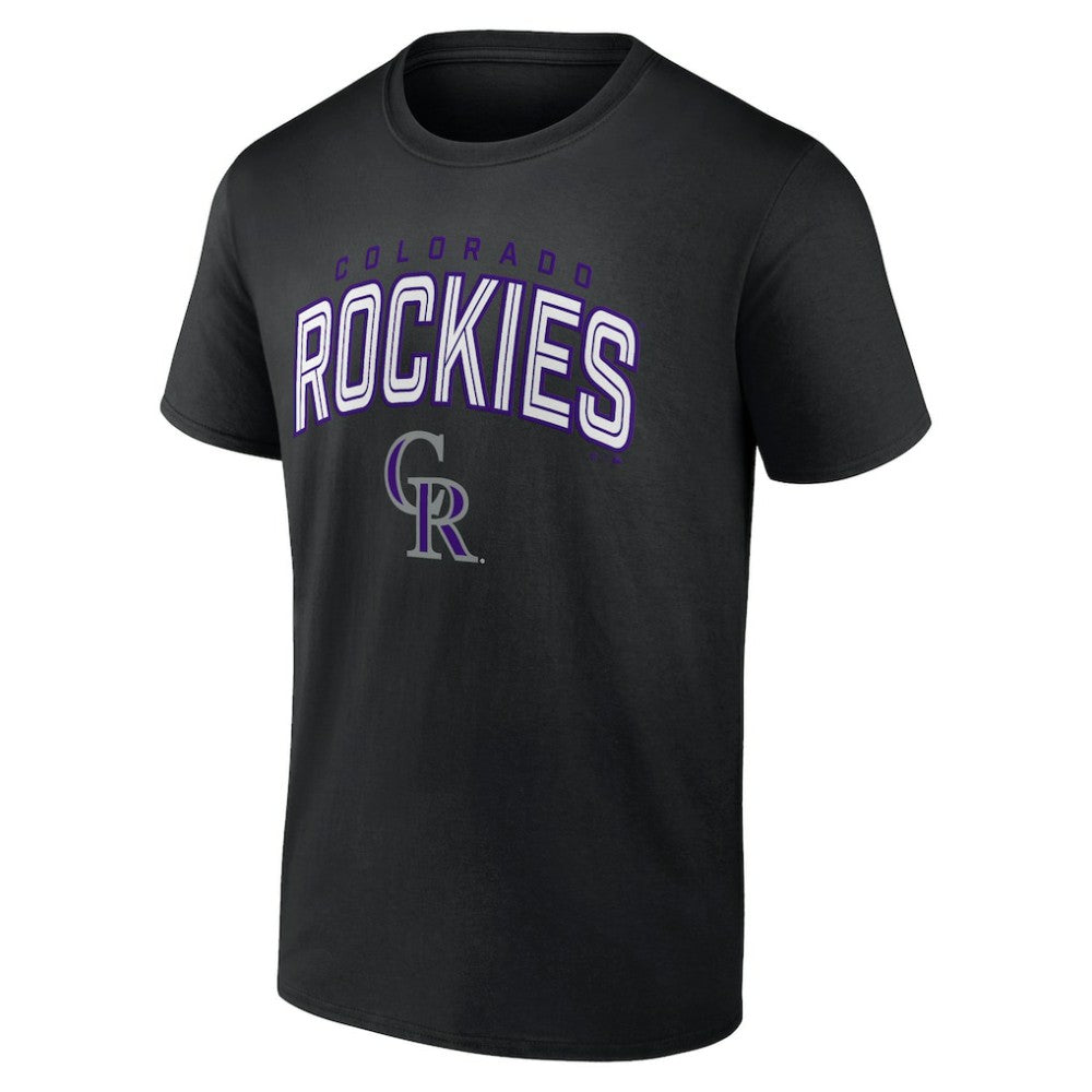 Black Colorado Rockies Master the Game T-Shirt