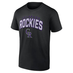 Black Colorado Rockies Master the Game T-Shirt