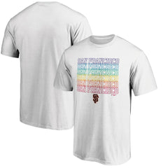 White San Francisco Giants City Pride T-Shirt