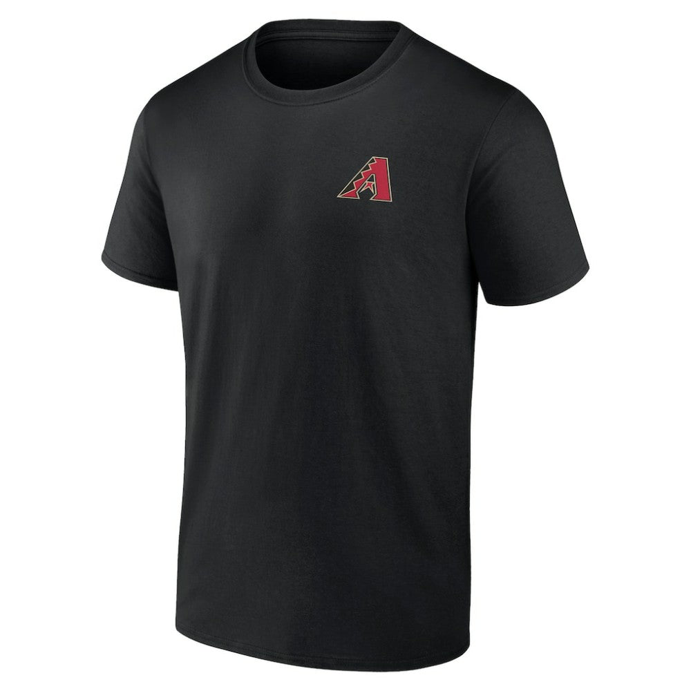 Black Arizona Diamondbacks Number One Dad T-Shirt