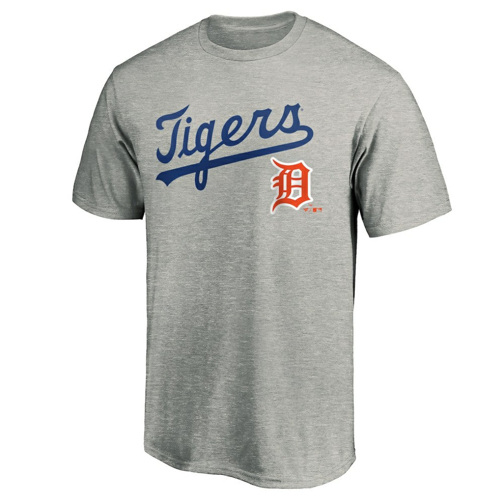 Heather Gray Detroit Tigers Cooperstown Collection Wahconah T-Shirt