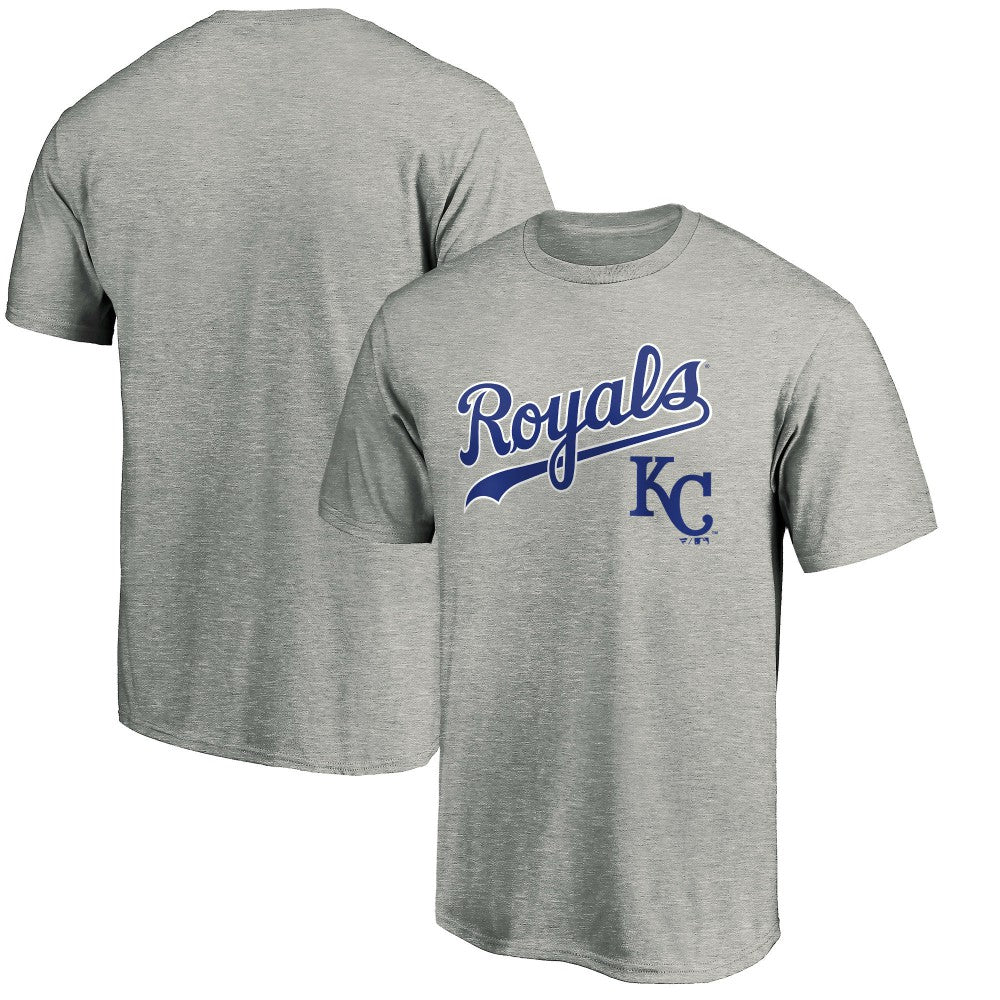 Heather Gray Kansas City Royals Cooperstown Collection Wahconah T-Shirt